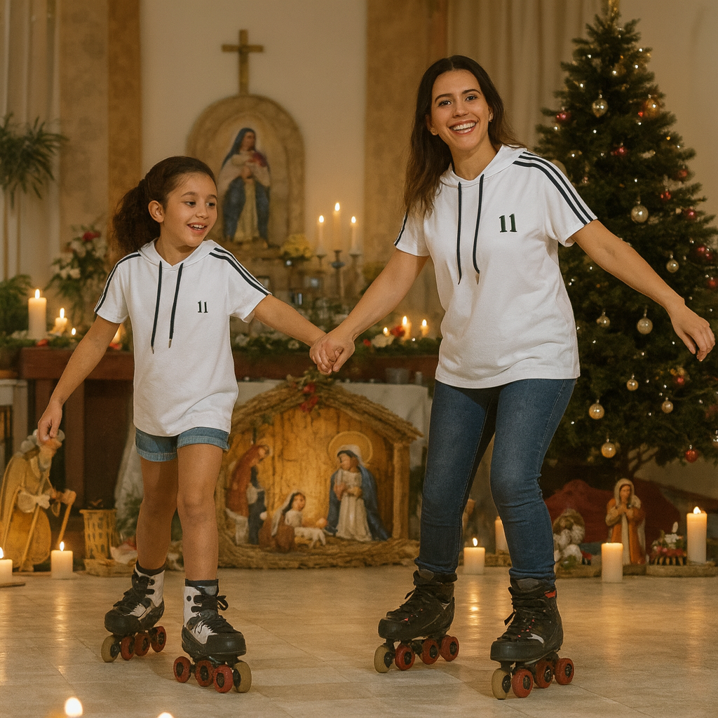 Corazón a Dúo ❤️👩👧 “El estilo que une a mamá e hija en un mismo latido.”
