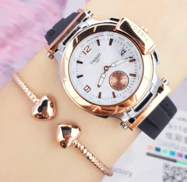 ✨  Elegance — Donde el Lujo y el Estilo se Encuentran en tu Muñeca ✨ Combo Reloj+Pulsera