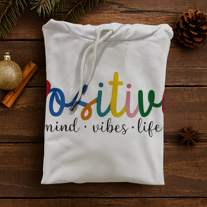 ✨ Positive Vibes Hoodie – Nueva y Exclusiva ✨