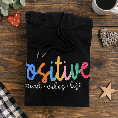✨ Positive Vibes Hoodie – Nueva y Exclusiva ✨