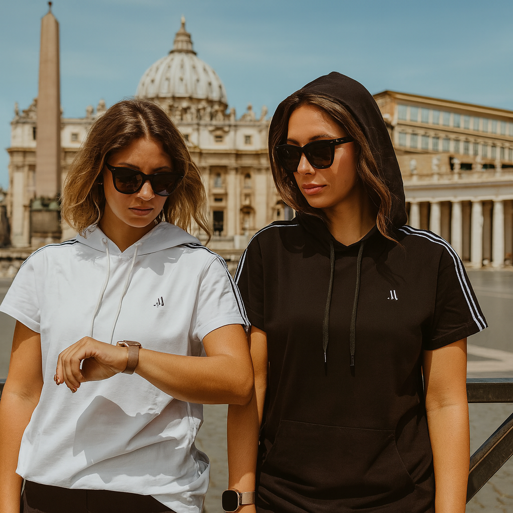 ✨ Urban Classic Duo + Smartwatch ✨  Compra tu camiseta y recibe GRATIS el reloj de la modelo.