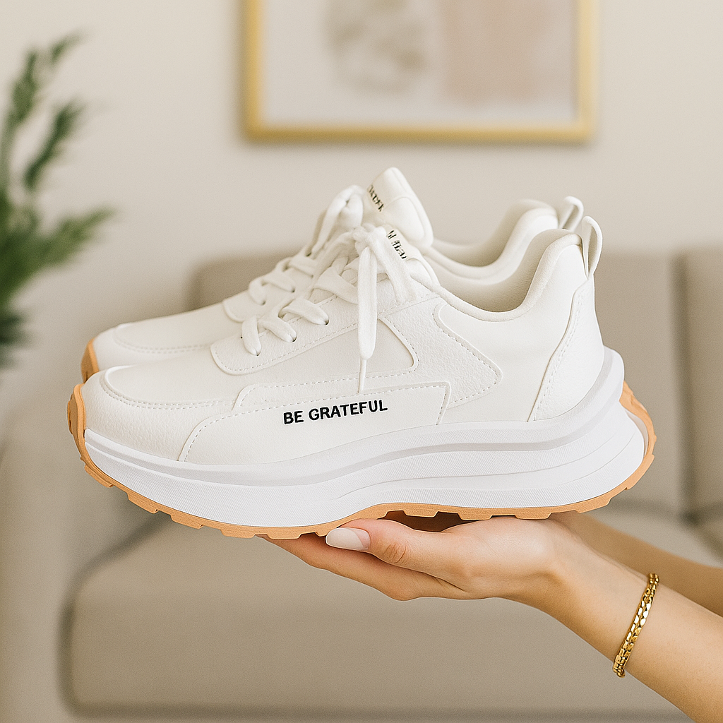 "Step Bold – Camina con Actitud y Gratitud"