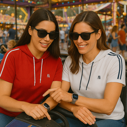 ✨ Urban Classic Duo + Smartwatch ✨  Compra tu camiseta y recibe GRATIS el reloj de la modelo.